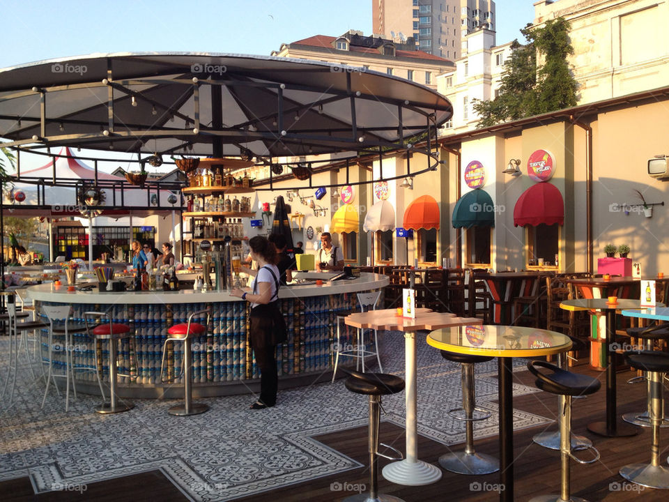 table chair food bar by linhof