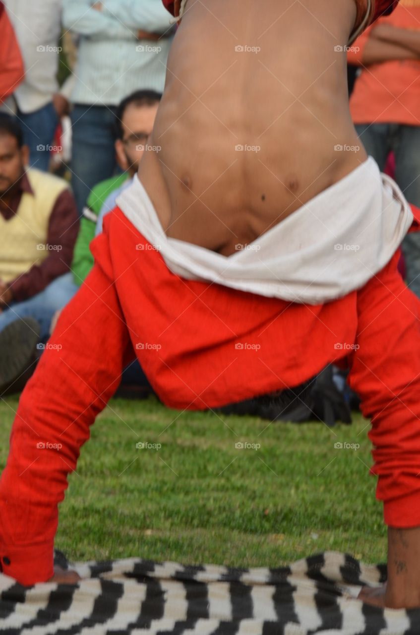 red shirt