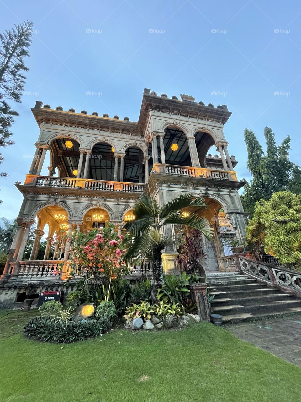 The Ruins during day time. 