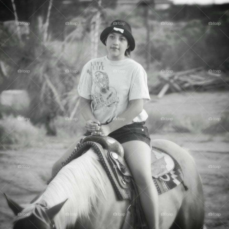 girl on horse