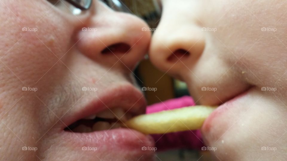 Sharing a Fry