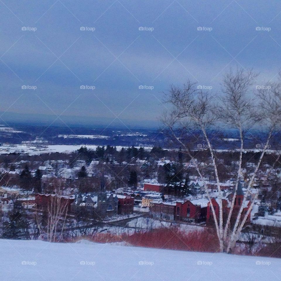 Looking over my hometown 