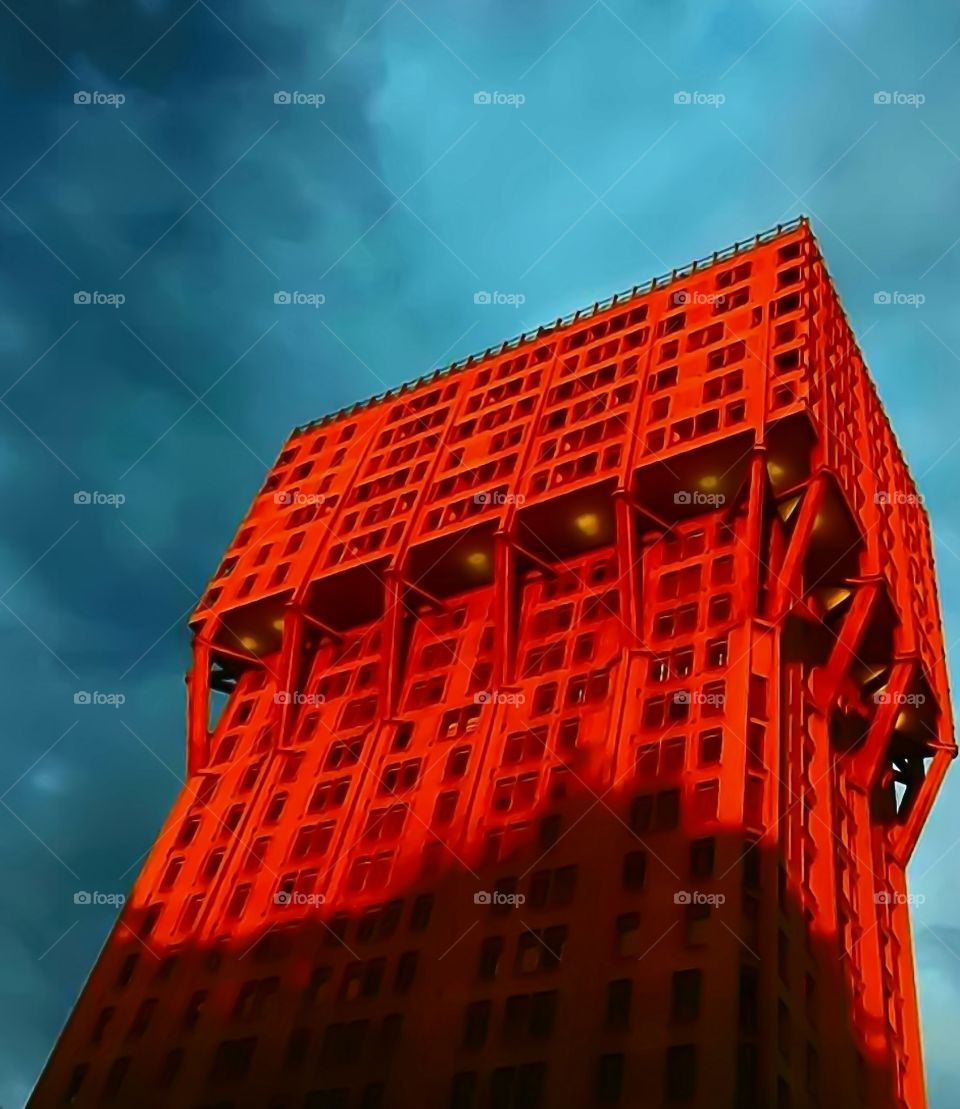 Torre Velasca Milan @ sunset