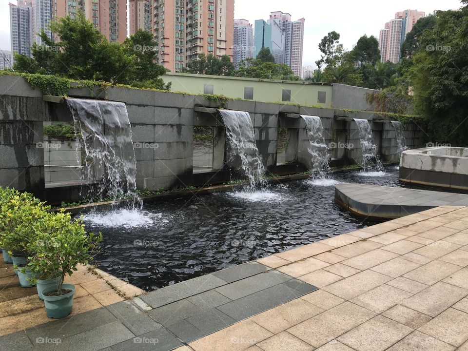 Urban View: Hong Kong (Waterfalls)