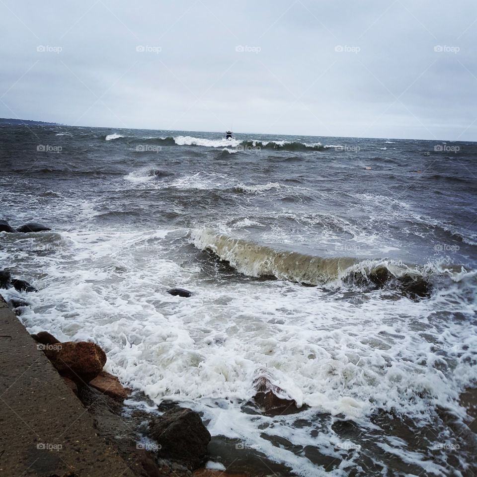 stormy seas