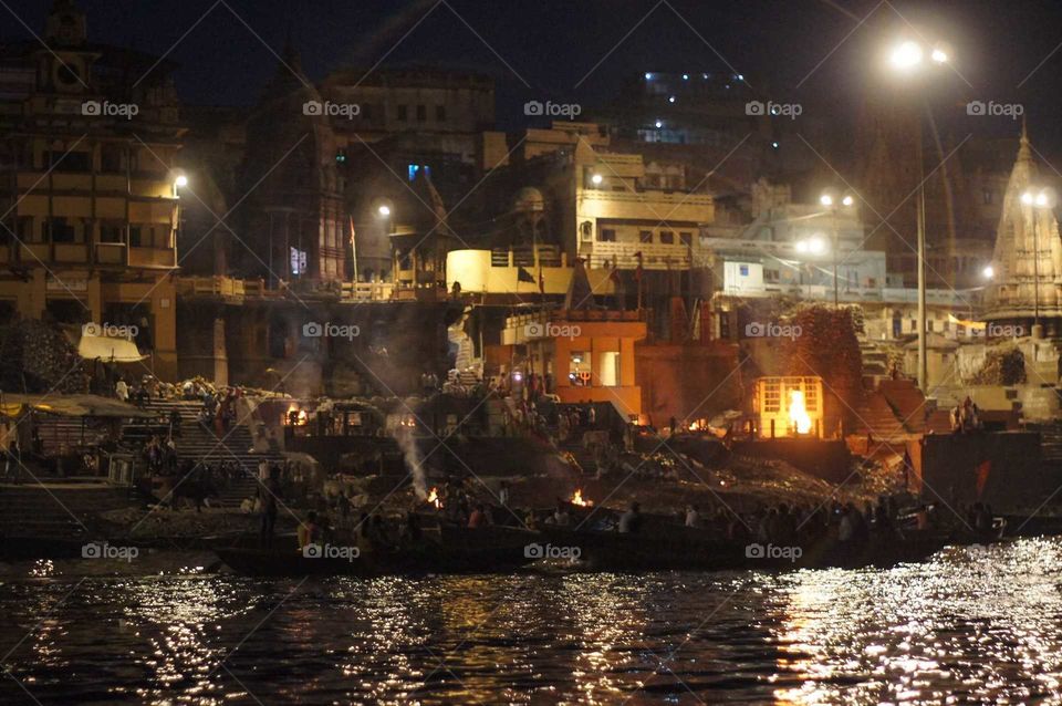 Varanasi in the evening