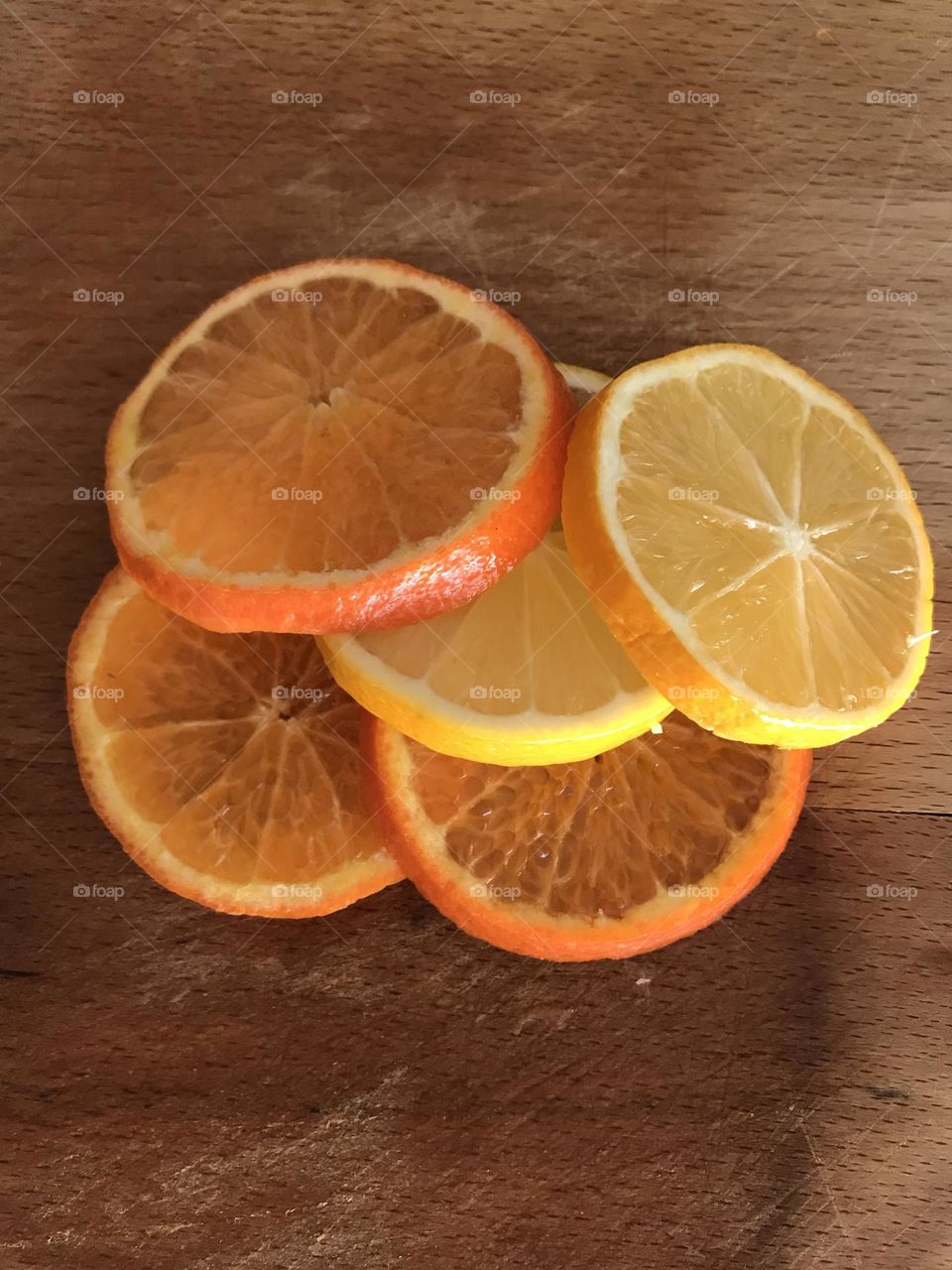 Oranges and lemons go together.