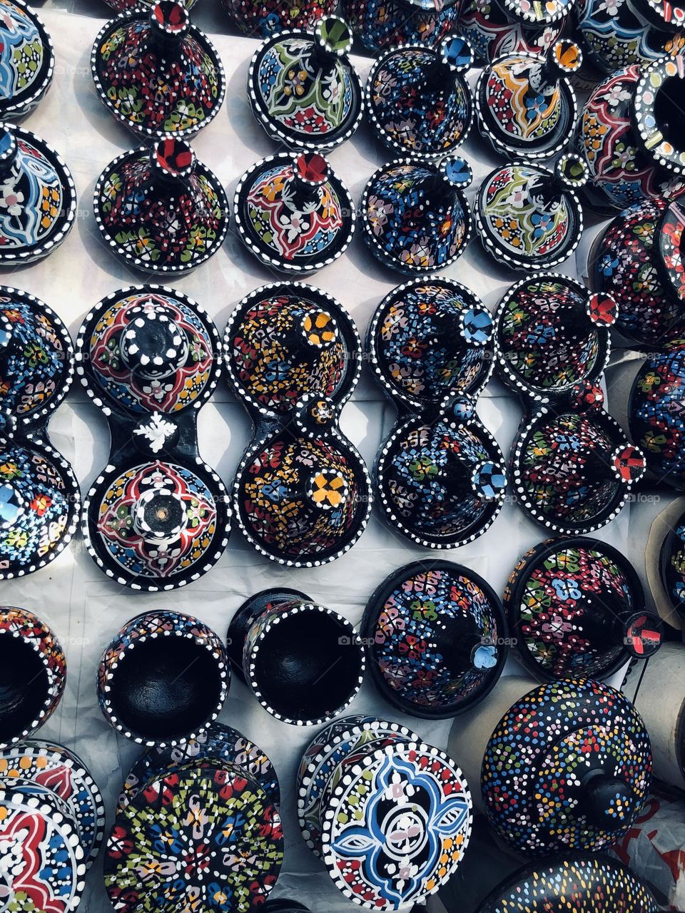 Beautiful moroccan pottery 