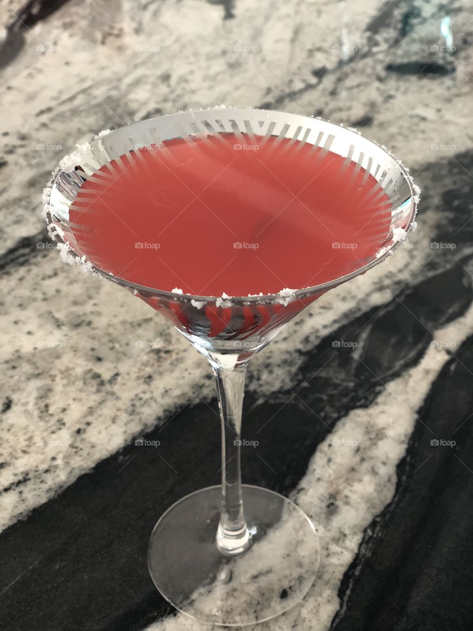 Strawberry martini 