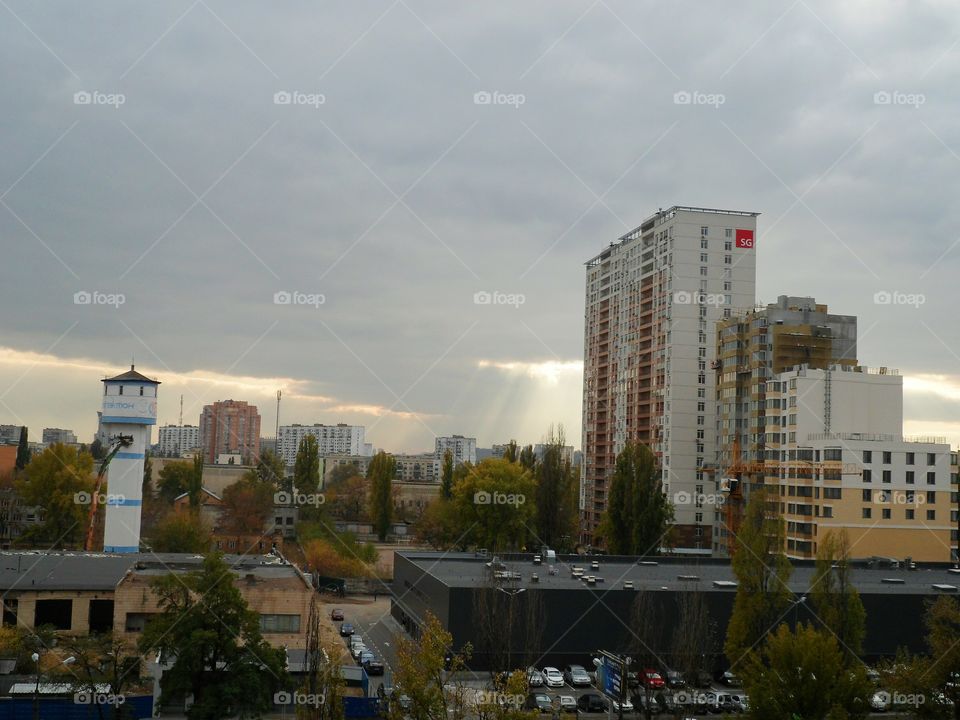 Kyiv city landscape