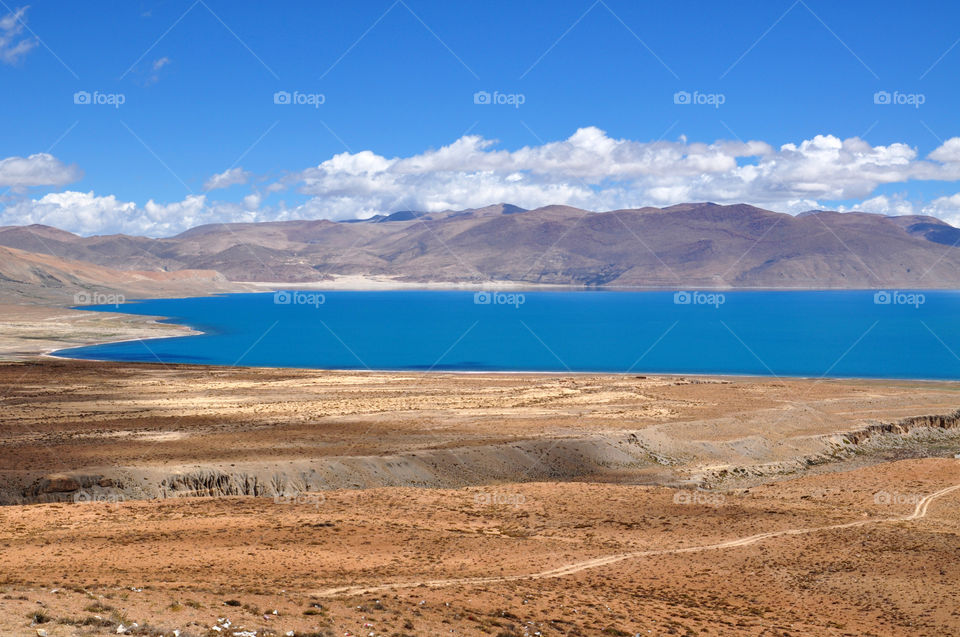 Lake in Tibet