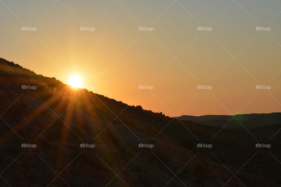 Sunset, Sun, Dawn, No Person, Landscape