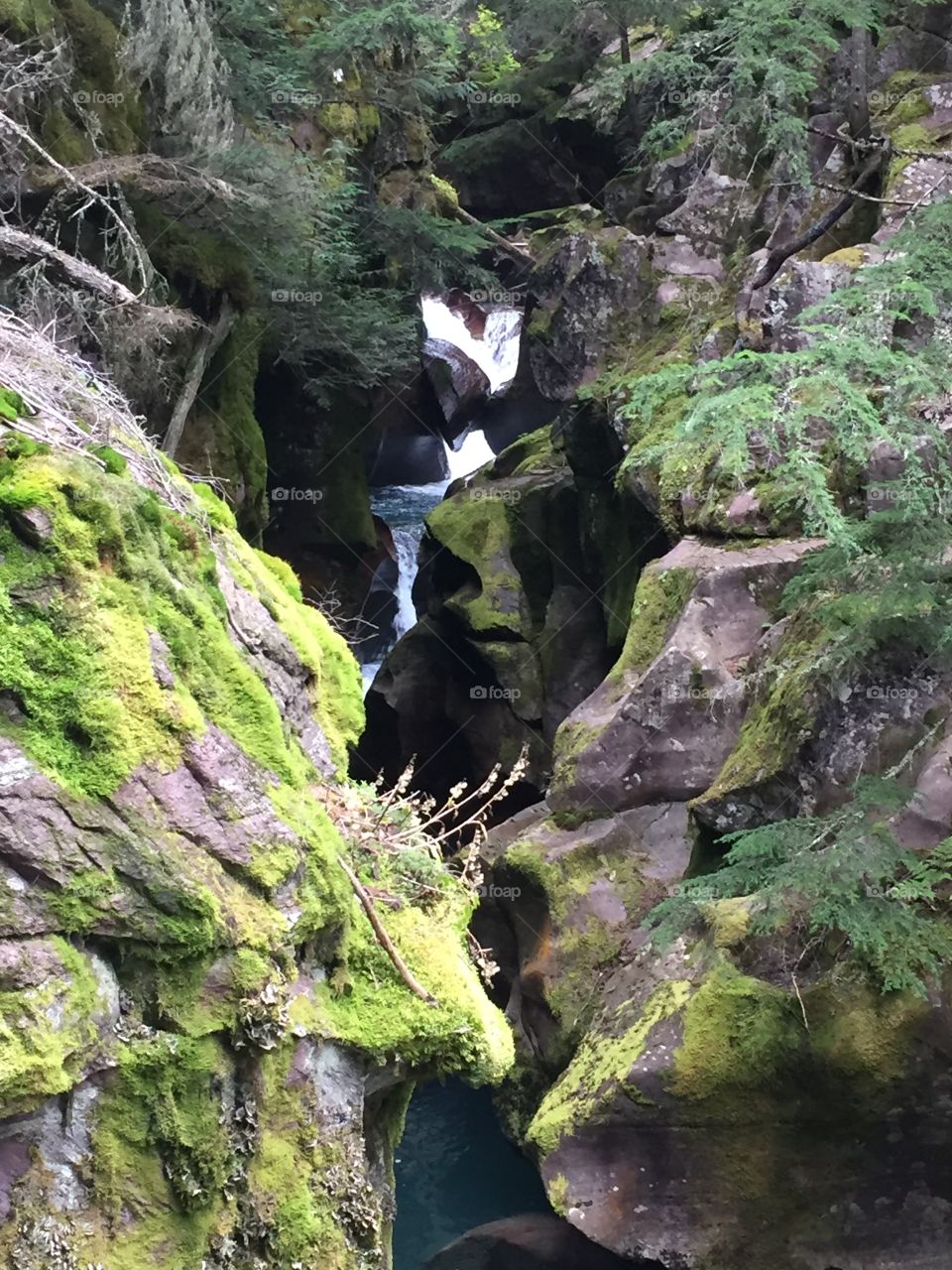 Montana waterfall