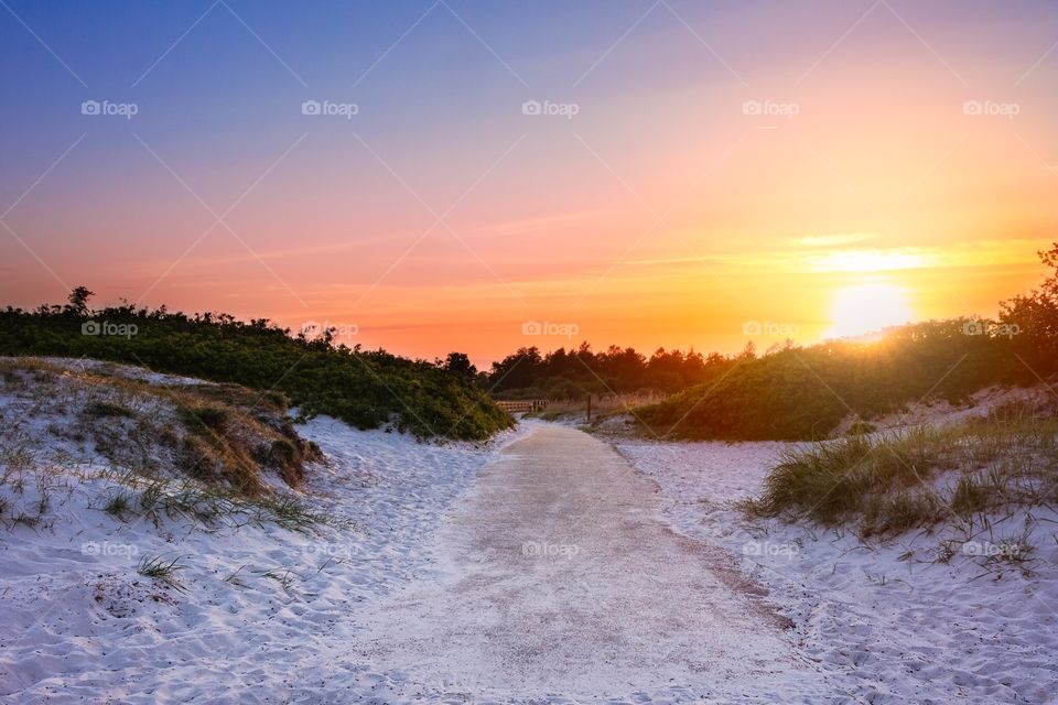 Sunset, Nature, Dawn, Water, Landscape