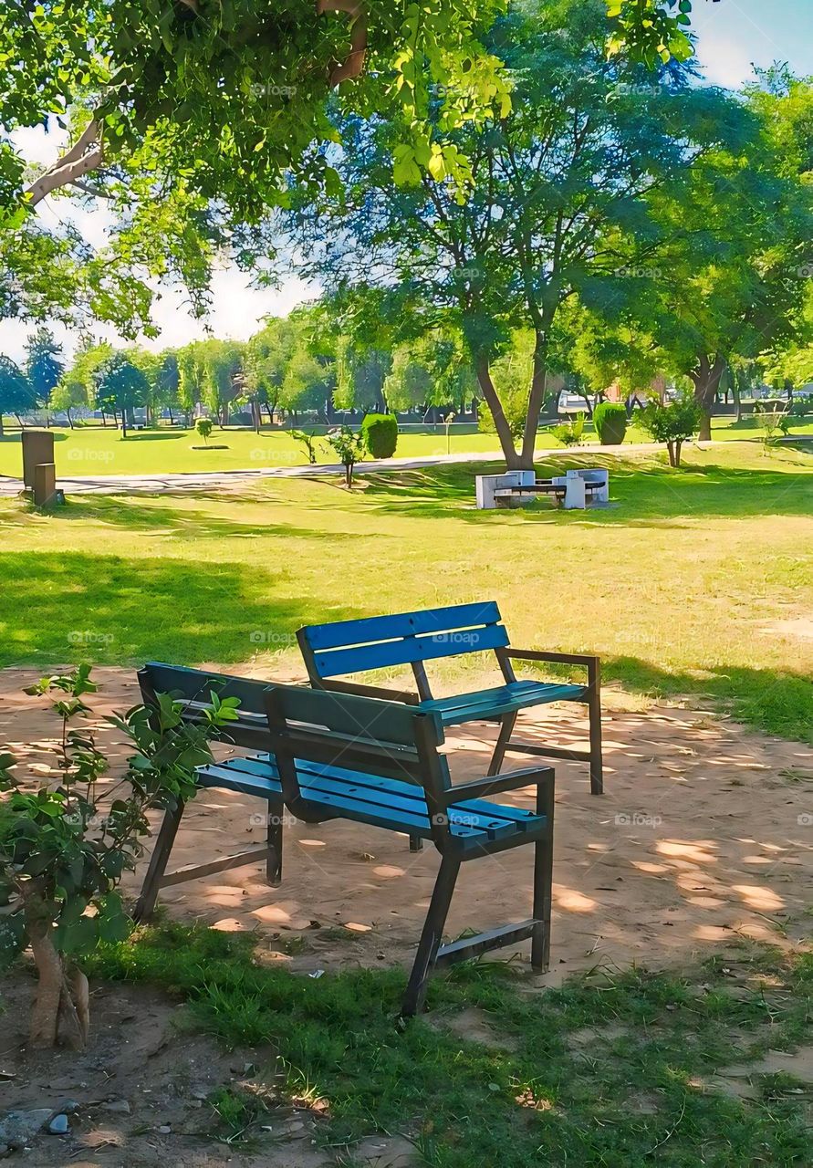 Beautiful Park For Relaxing And Exercise