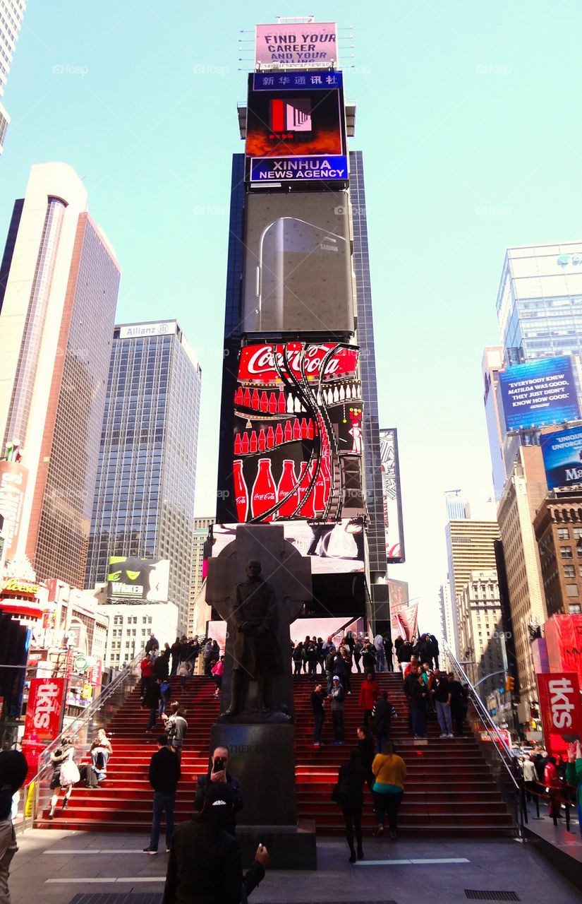 Times Square Pedestrians