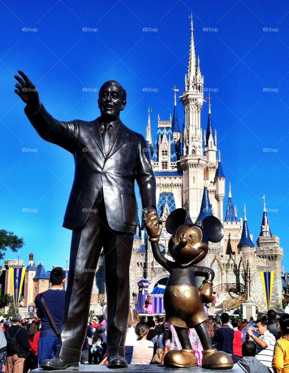 Walt and Mickey