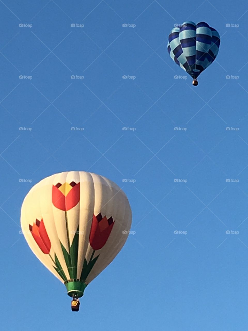 Hot-air balloons 