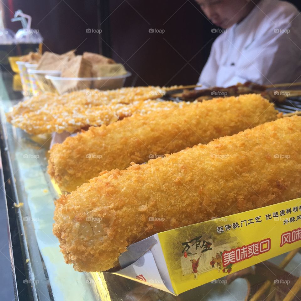 Street food in Shanghai 