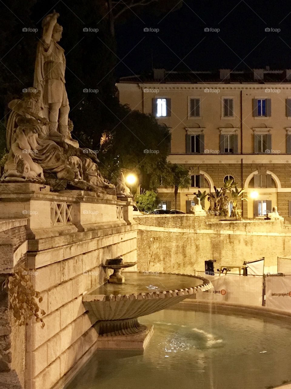 In Rome the myths and legends flow like the water, here in Piazza del Popolo