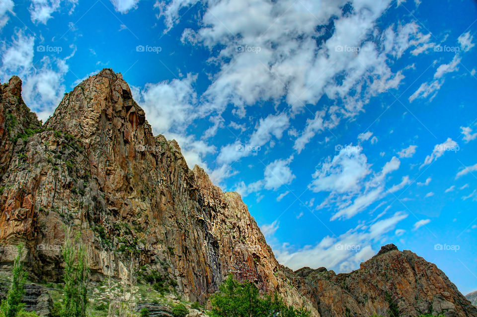 Mountains nearTortum lake