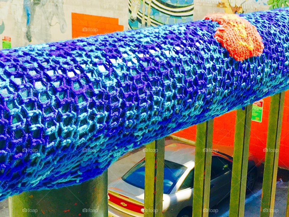 Colorful yarn 