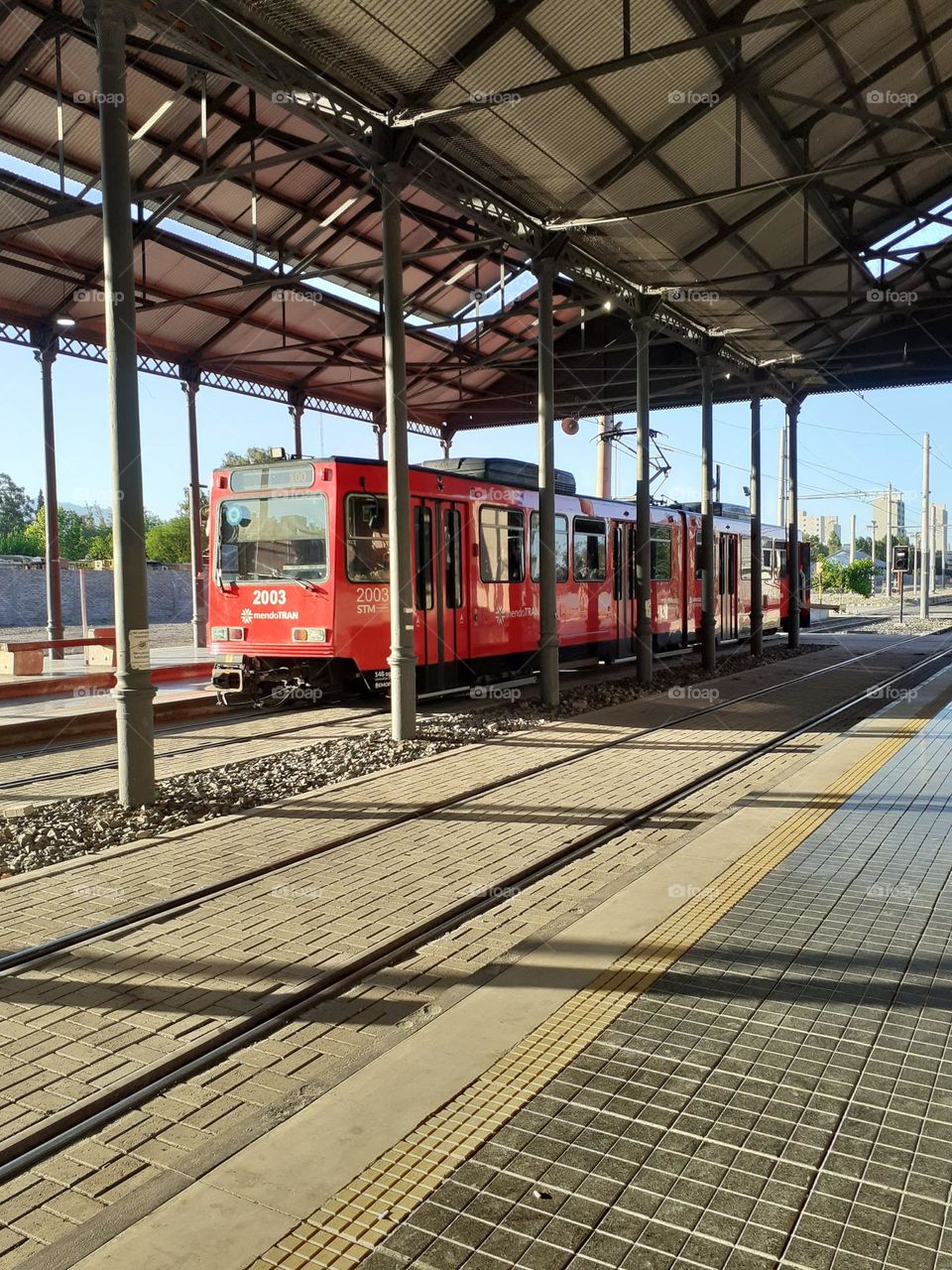 circula el tren rojo