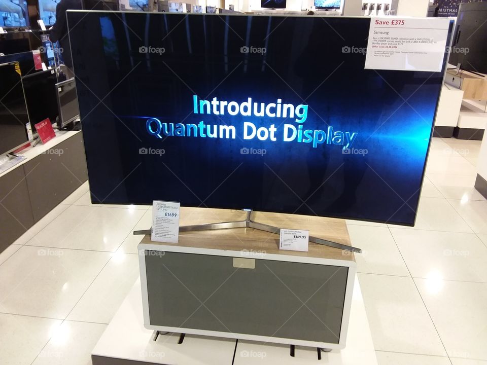 Samsung Quantum dot technology television