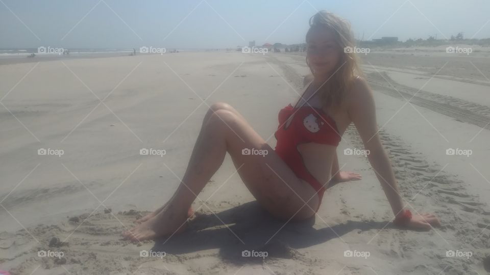 sexy beach girl