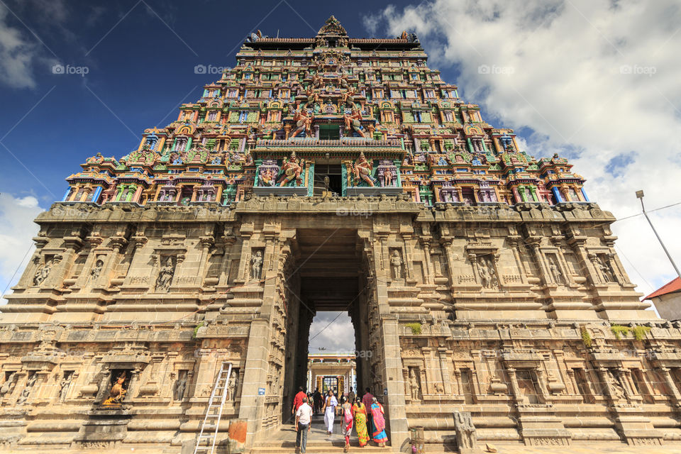 Nataraja Temple, also referred to as the Chidambaram Nataraja temple or Thillai Nataraja temple, is a Hindu temple dedicated to Nataraja – Shiva as the lord of dance – in Chidambaram, Tamil Nadu, India.