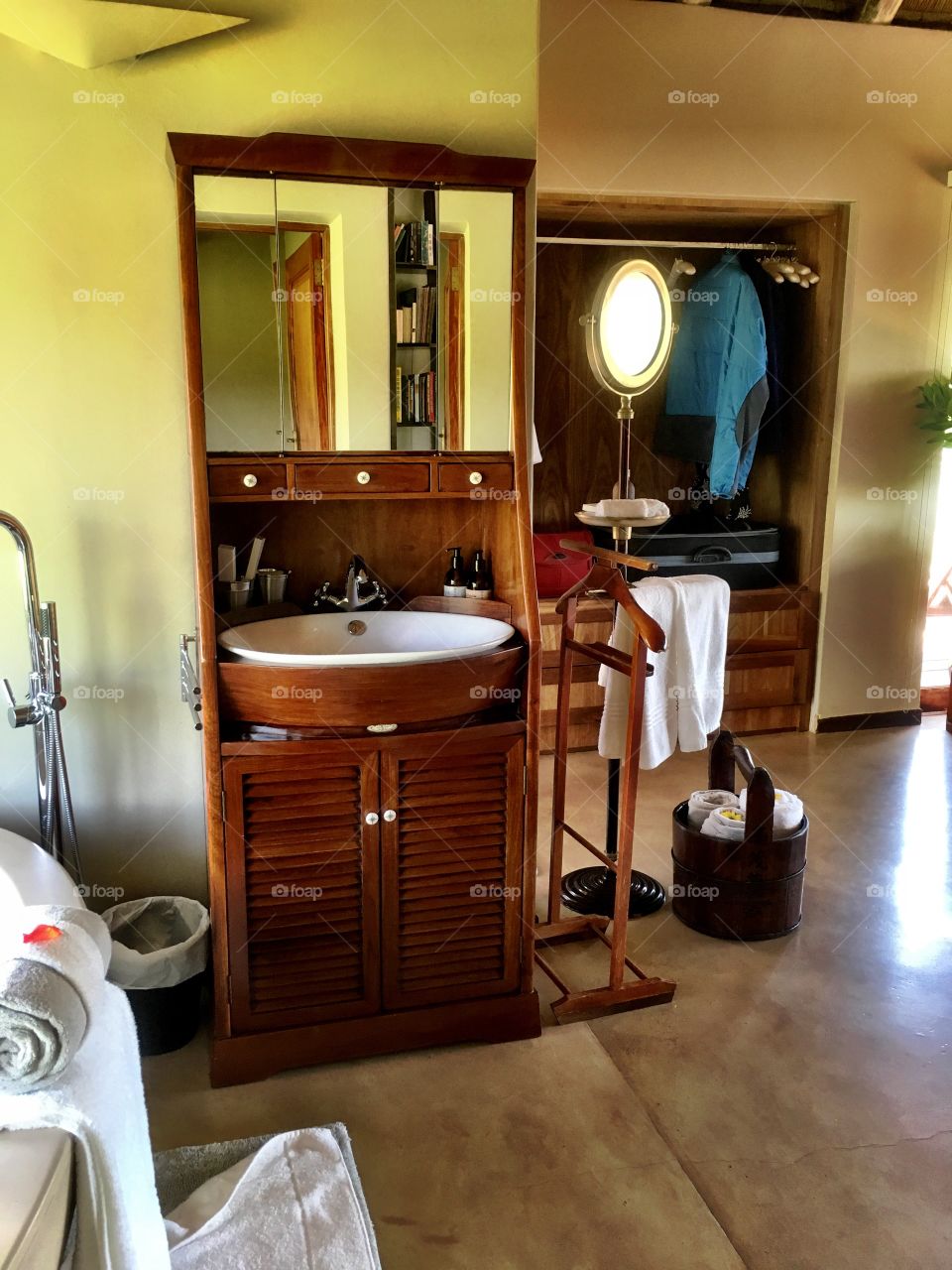 Getting ready for work