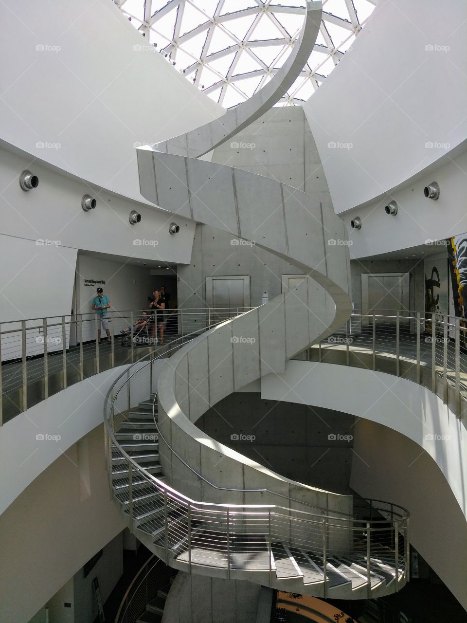 Stairway at Dali Museum