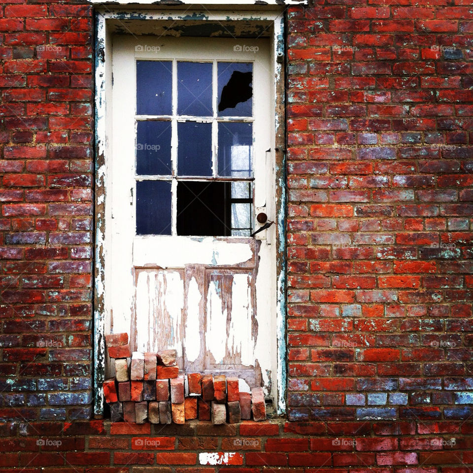 ohio old door abandoned building old brick building by lrpaul