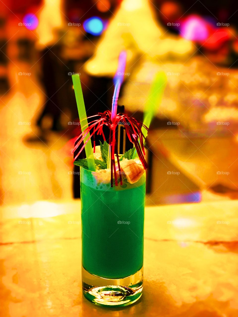 Colorful Cocktail green