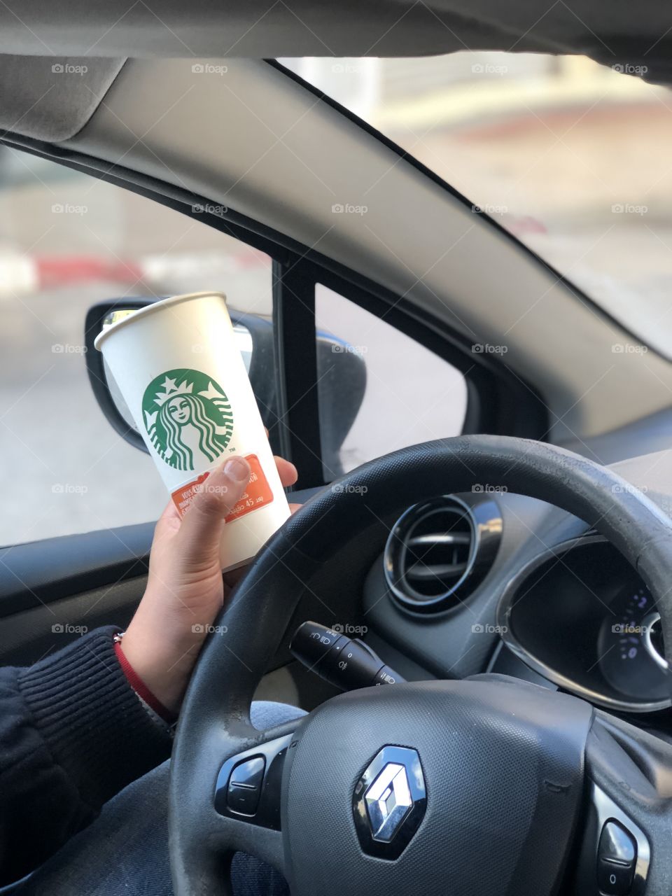 Starbucks road