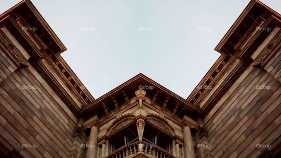 Architecture of old building