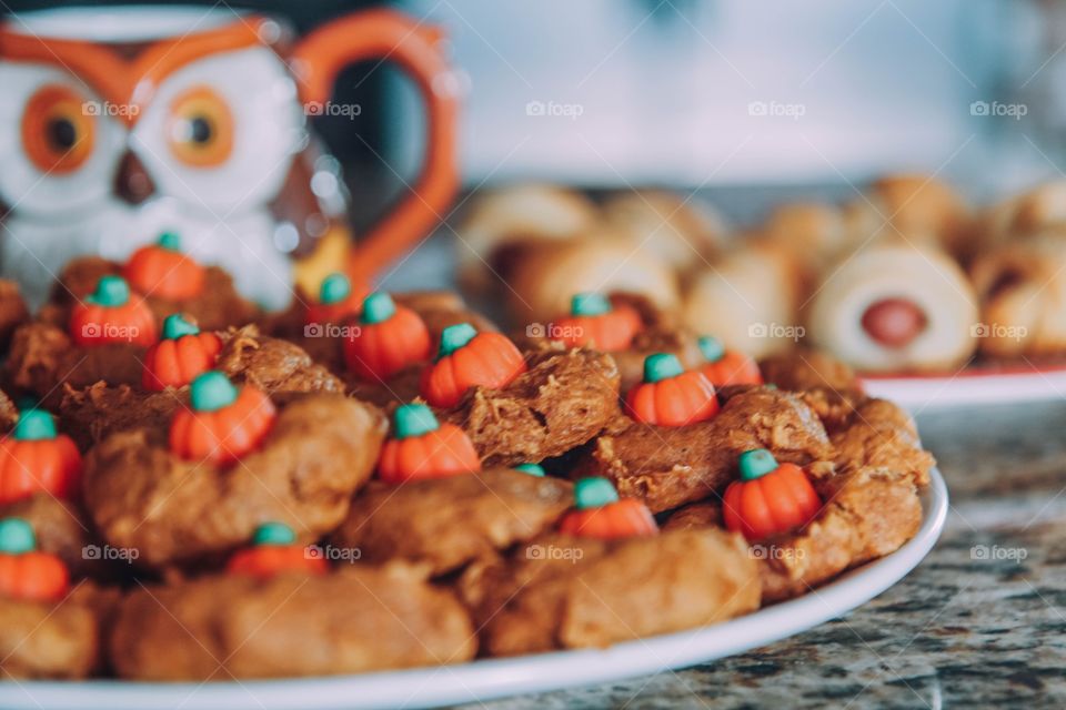 Pumpkin cookies