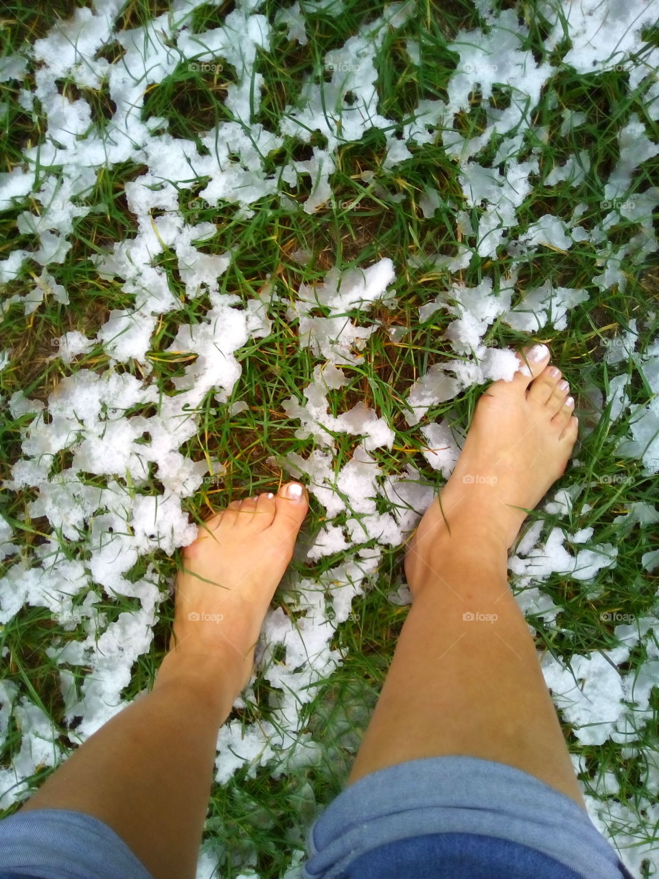 первый снег