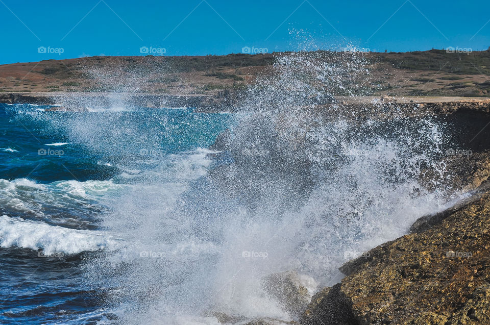 Water splashes 