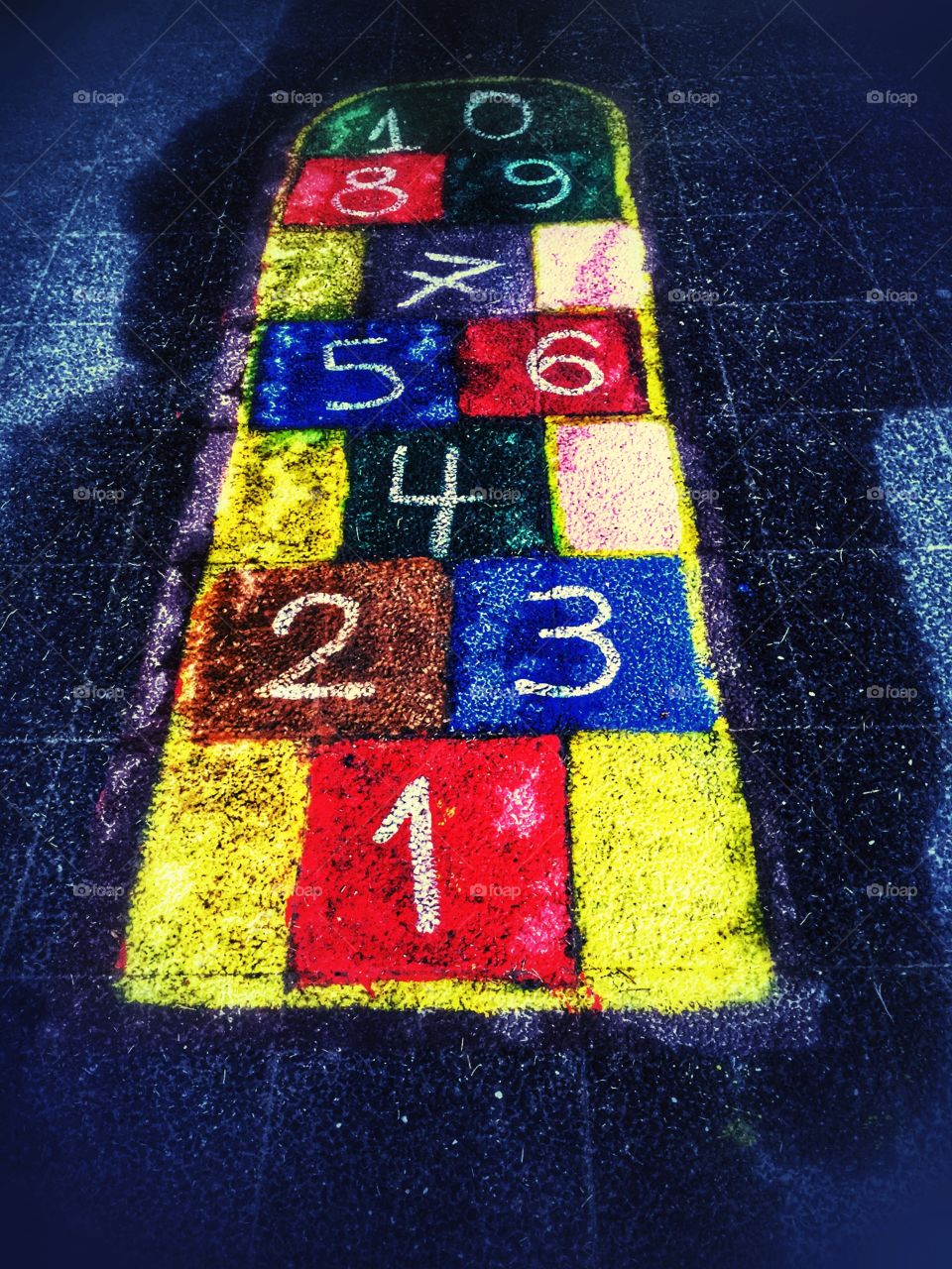 Hopscotch . Photo story in Thessaloniki 