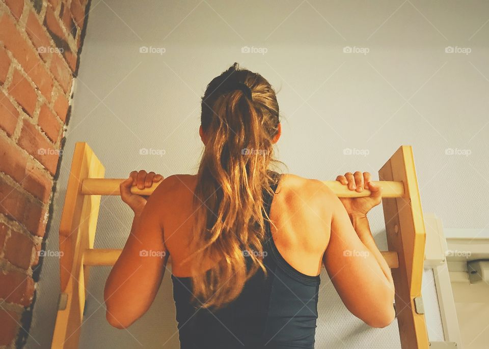 Learning the pull ups 