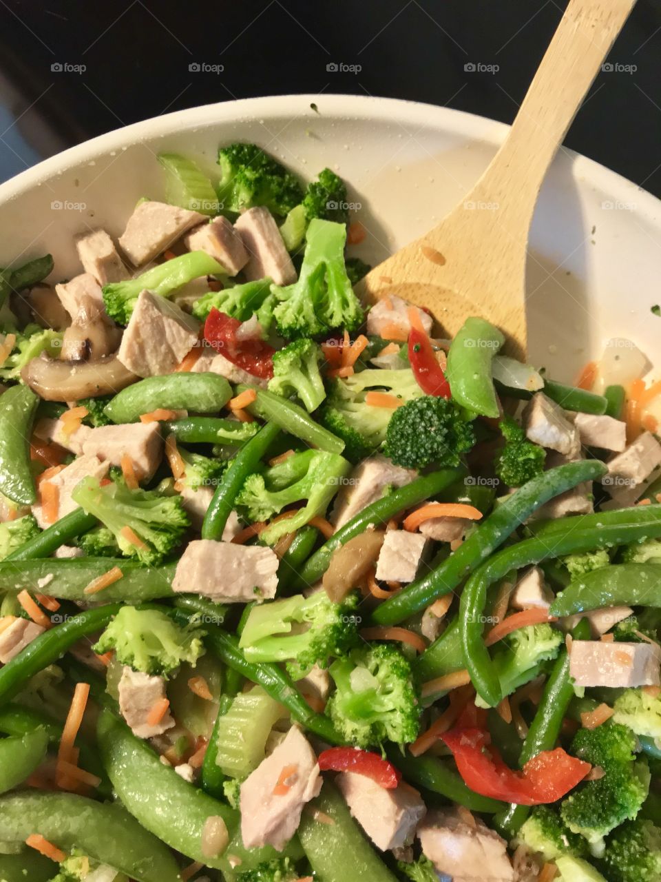 Let’s Eat! Stir fry, being cooked on the stovetop 