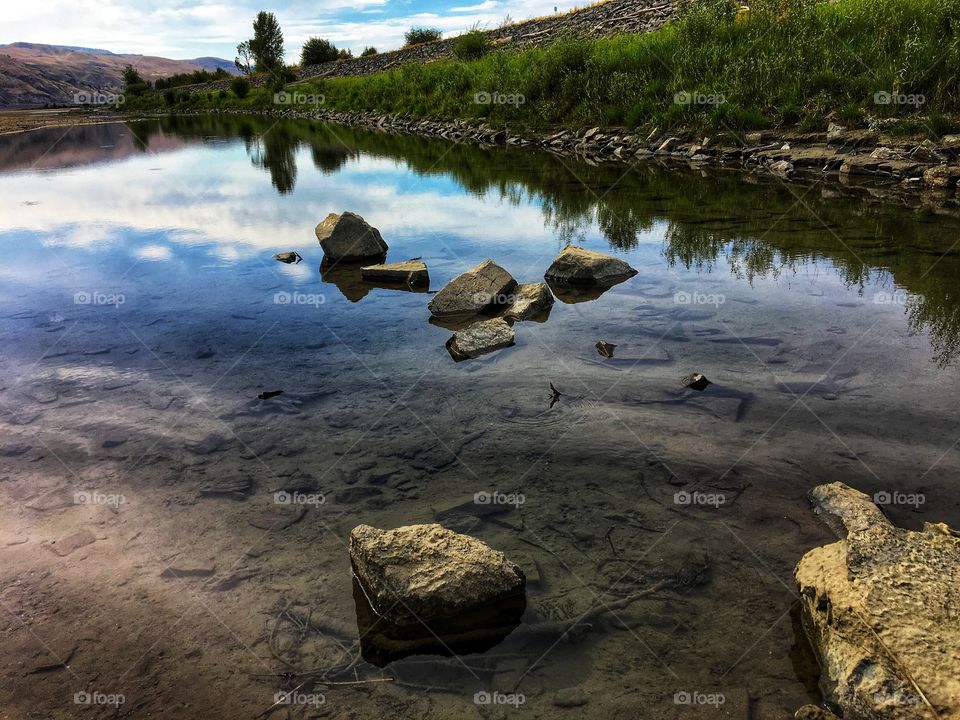 River reflection 