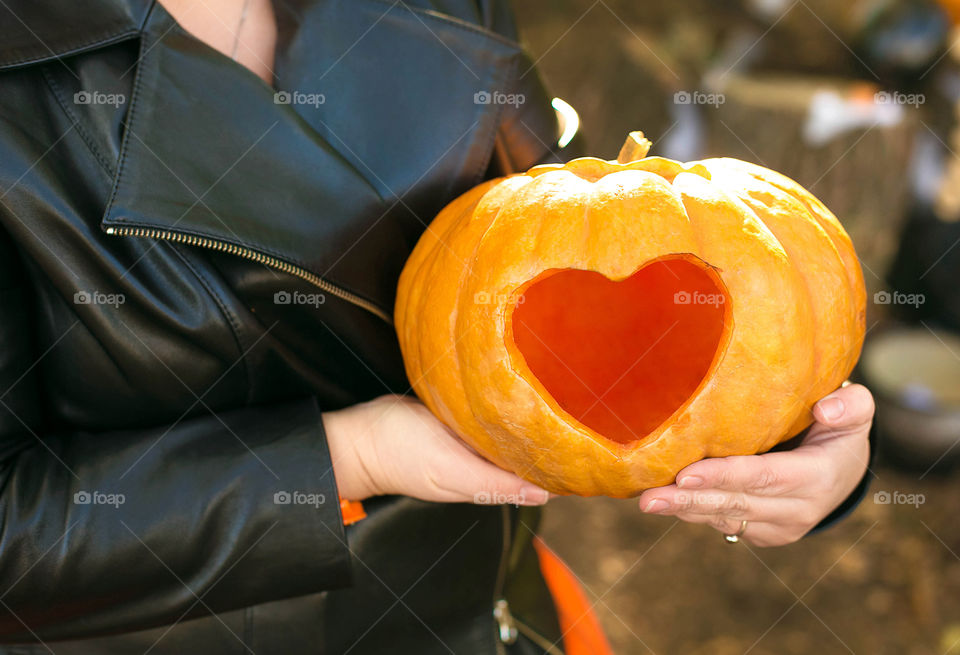 Halloween, Pumpkin, Fall, Food, People
