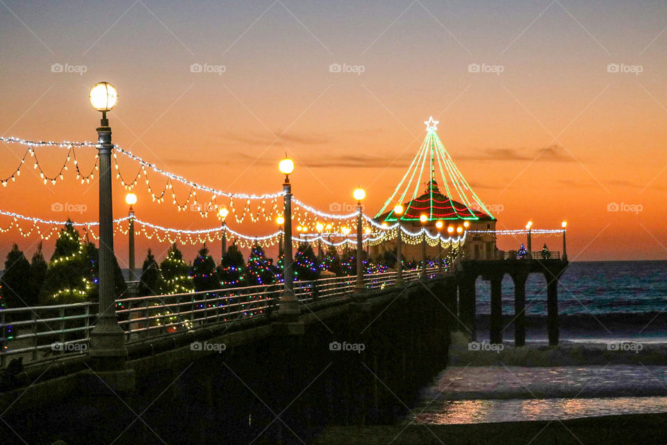 Manhattan Beach all ready for Christmas 2016!  🎄