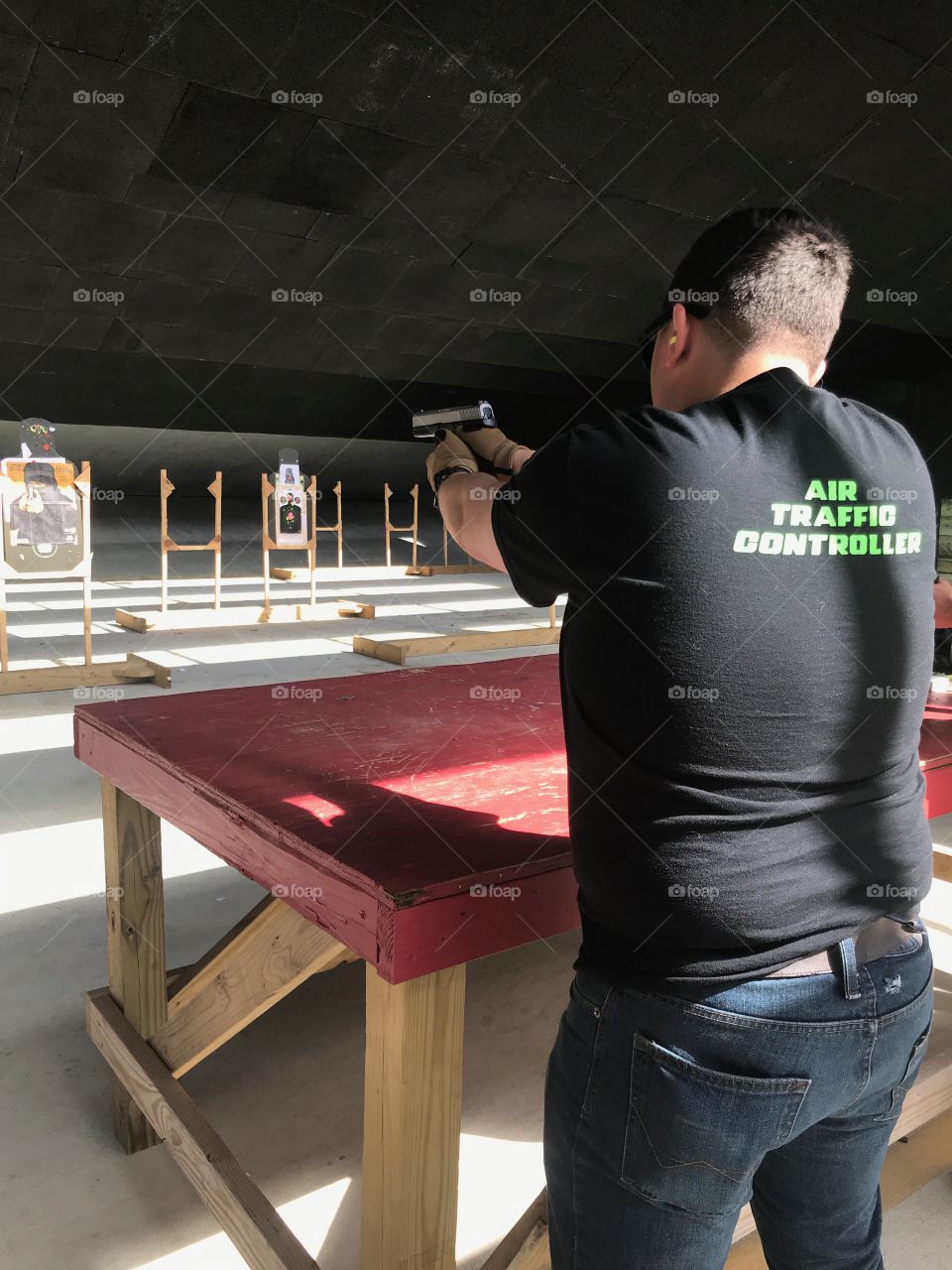 Range day with my wife, practicing fundamentals, speed reloads, and marksmanship with pistols for self defense.