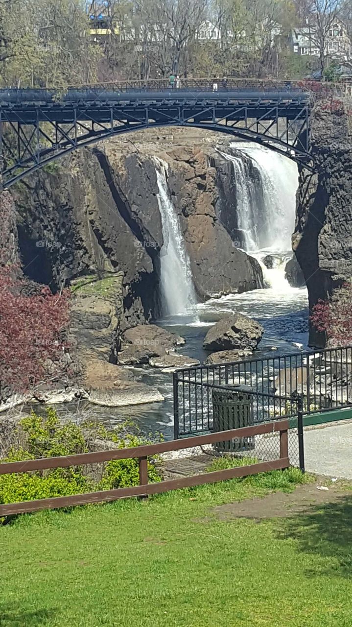Great falls of the Passaic river