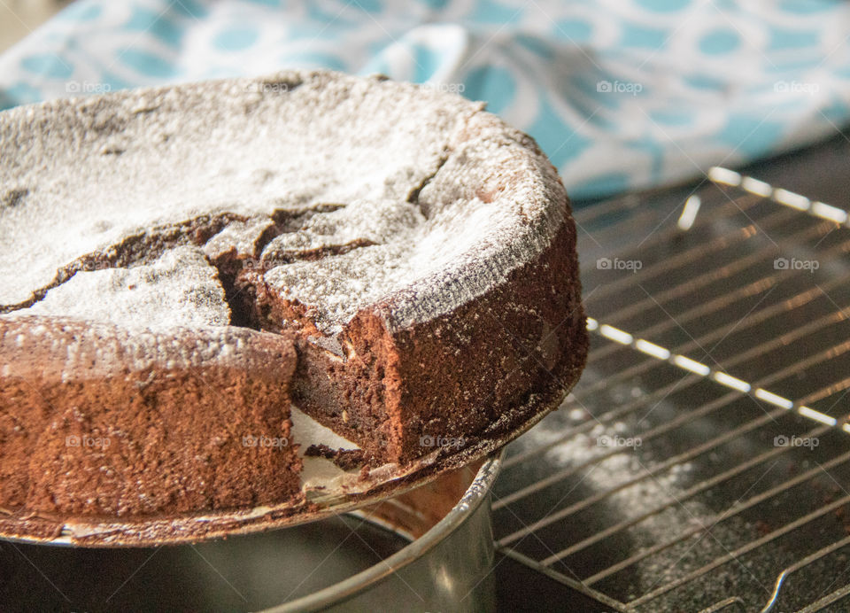 Preparation of chocolate cake