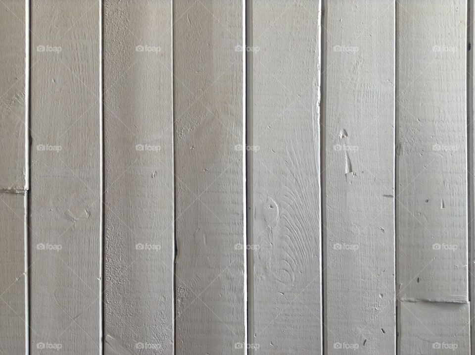 White wood wall