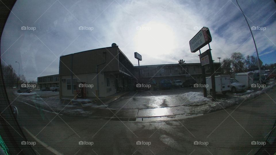 Storm, Calamity, Building, Road, No Person